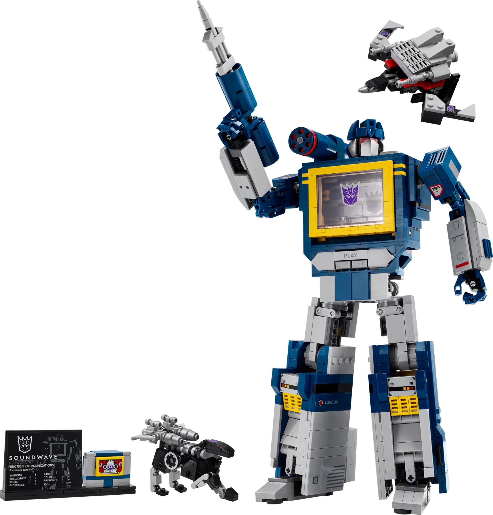 LEGO® Icons - Transformers: Soundwave - 10358