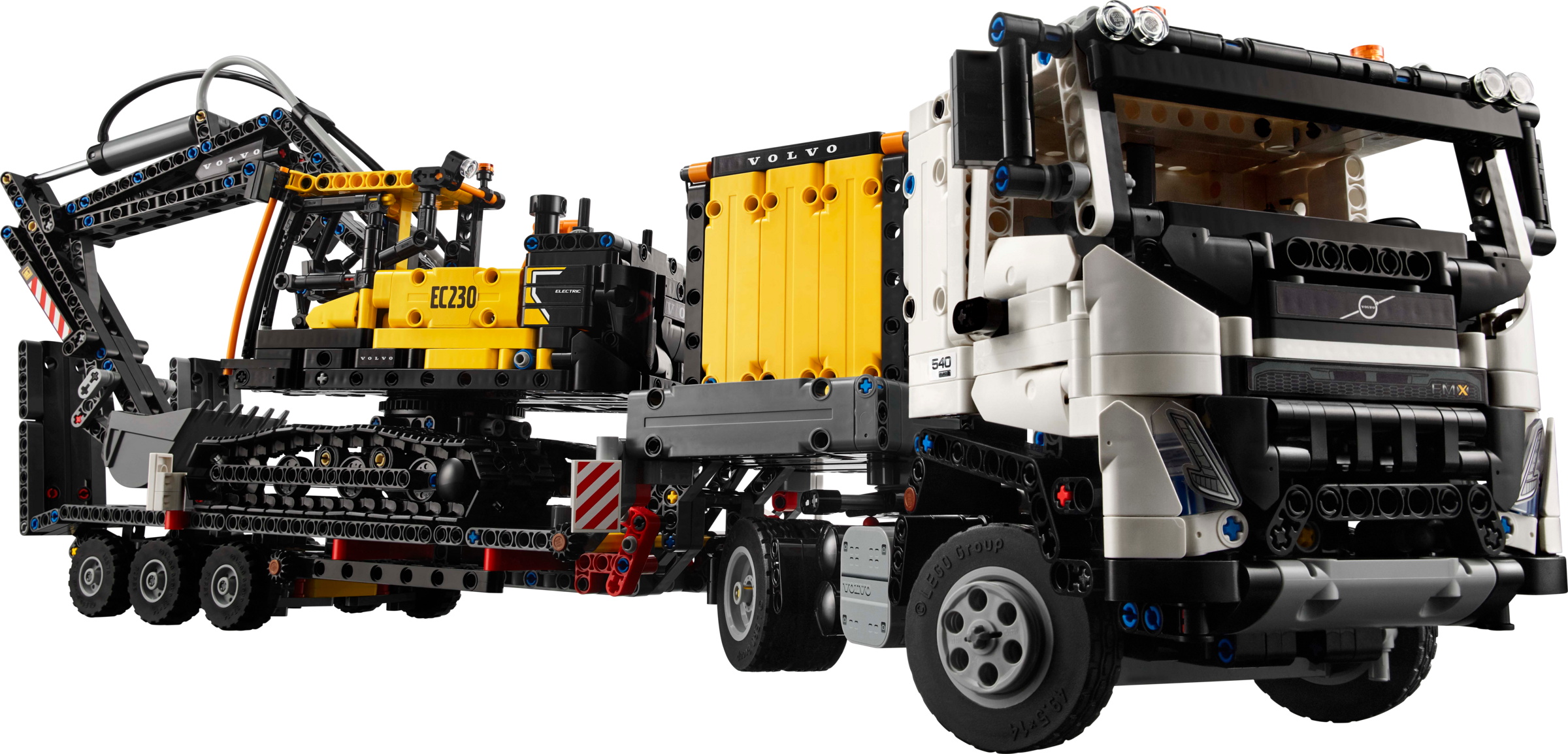 LEGO® Icons - Volvo FMX Truck & EC230 Electric Excavator - 42175