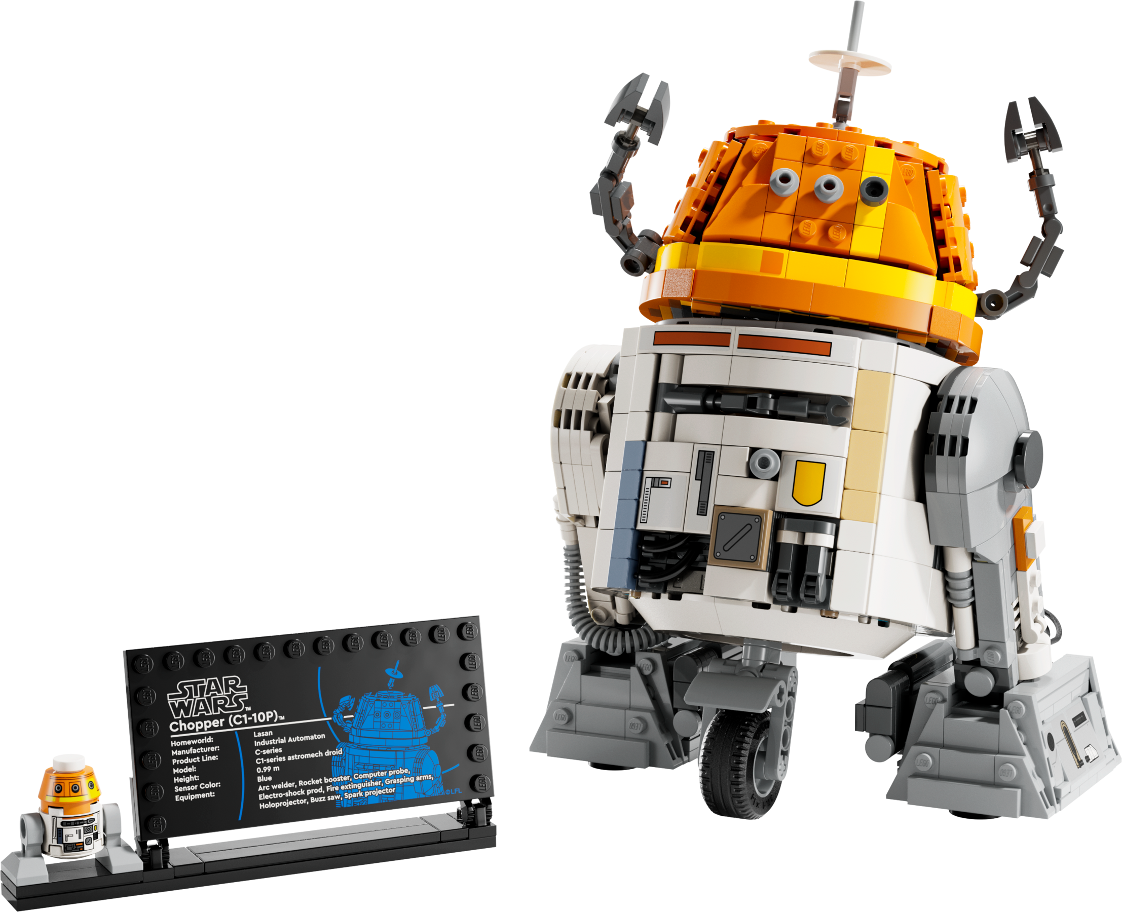 LEGO® Icons - Chopper (C1-10P) Astromech Droid - 75416