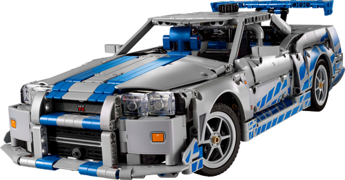 LEGO® Icons - 2 Fast 2 Furious Nissan Skyline GT-R (R34) Car - 42210