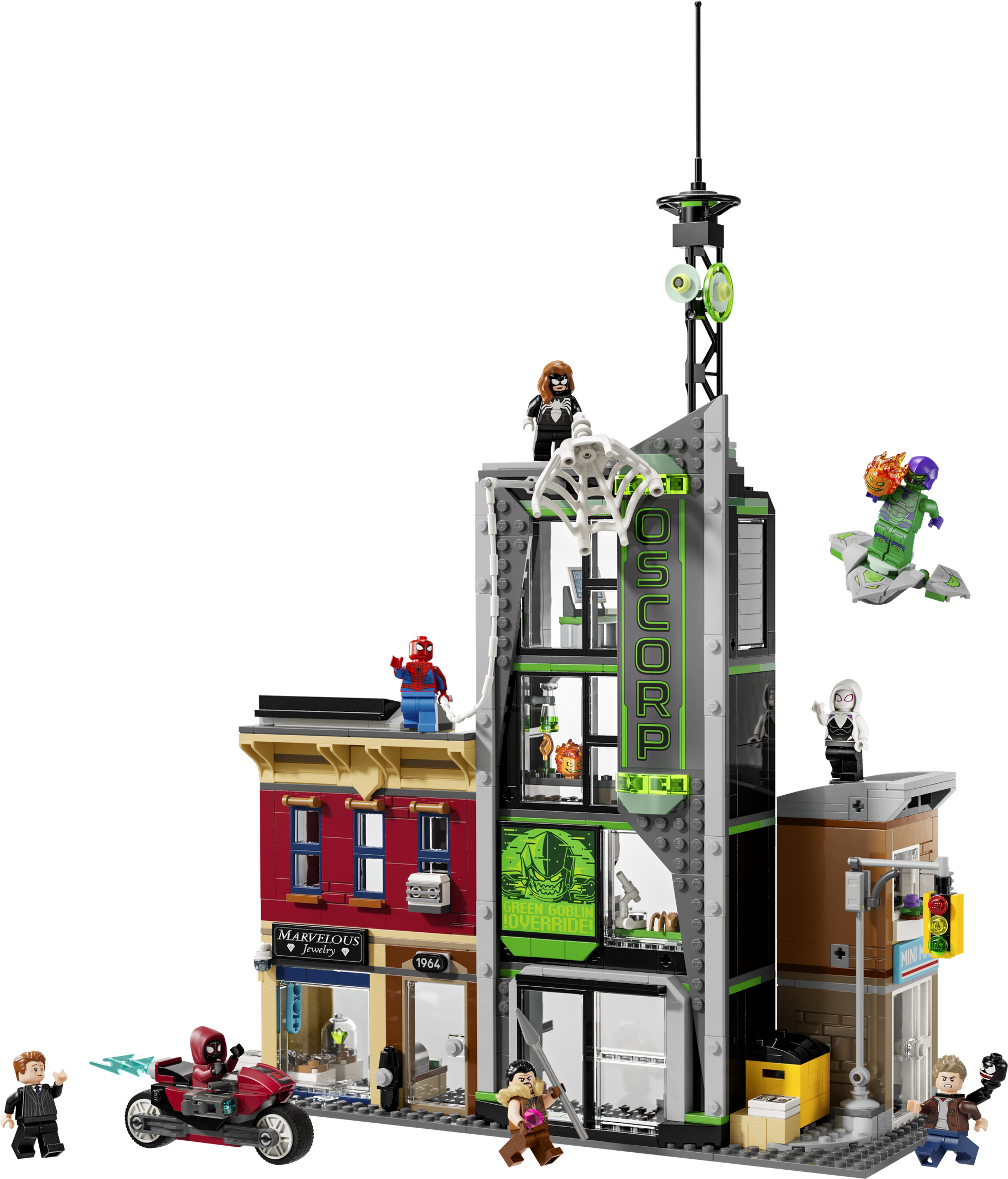 LEGO® Icons - Spider-Man vs. Oscorp - 76324