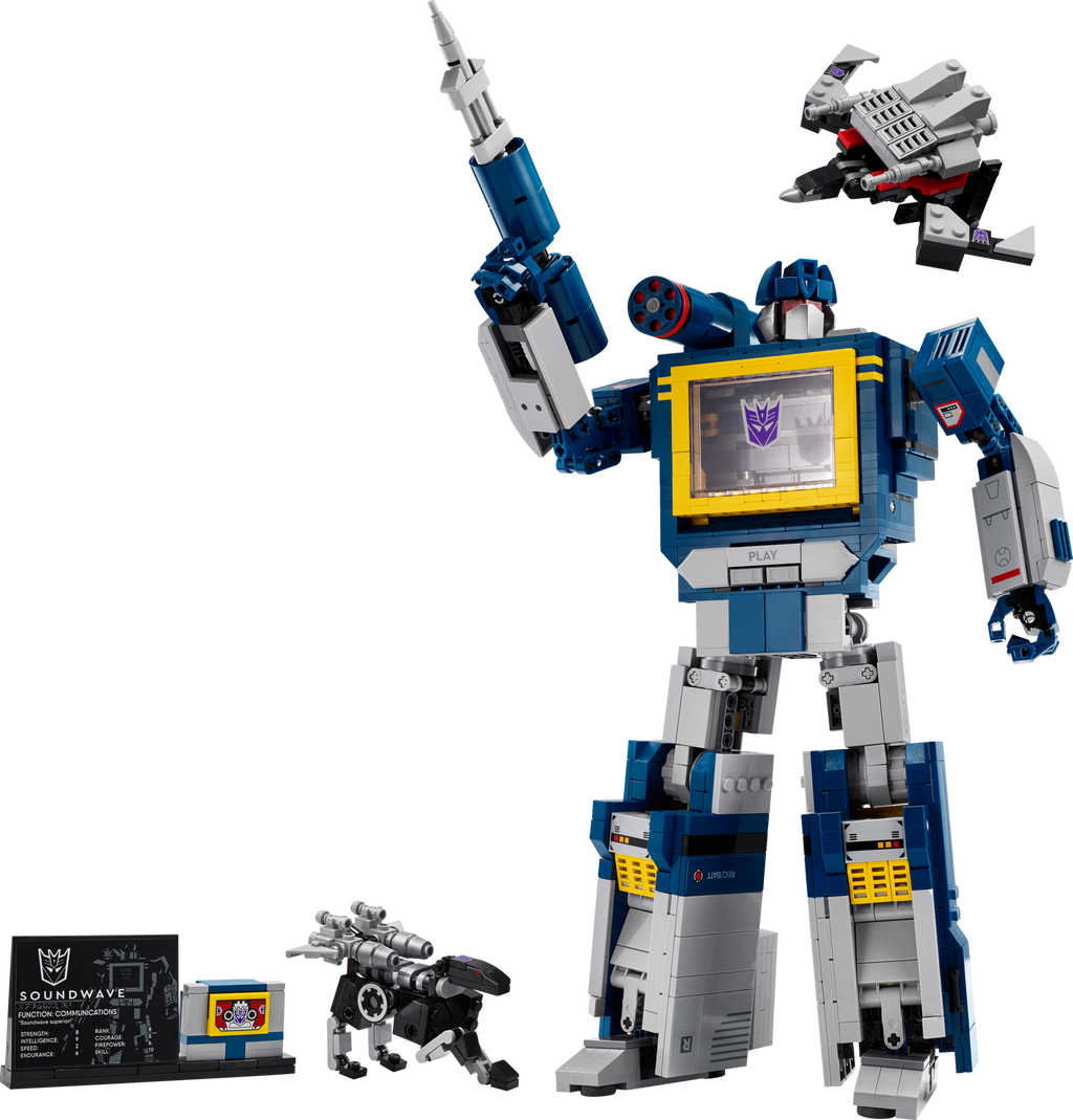 LEGO® Icons - Transformers: Soundwave - 10358