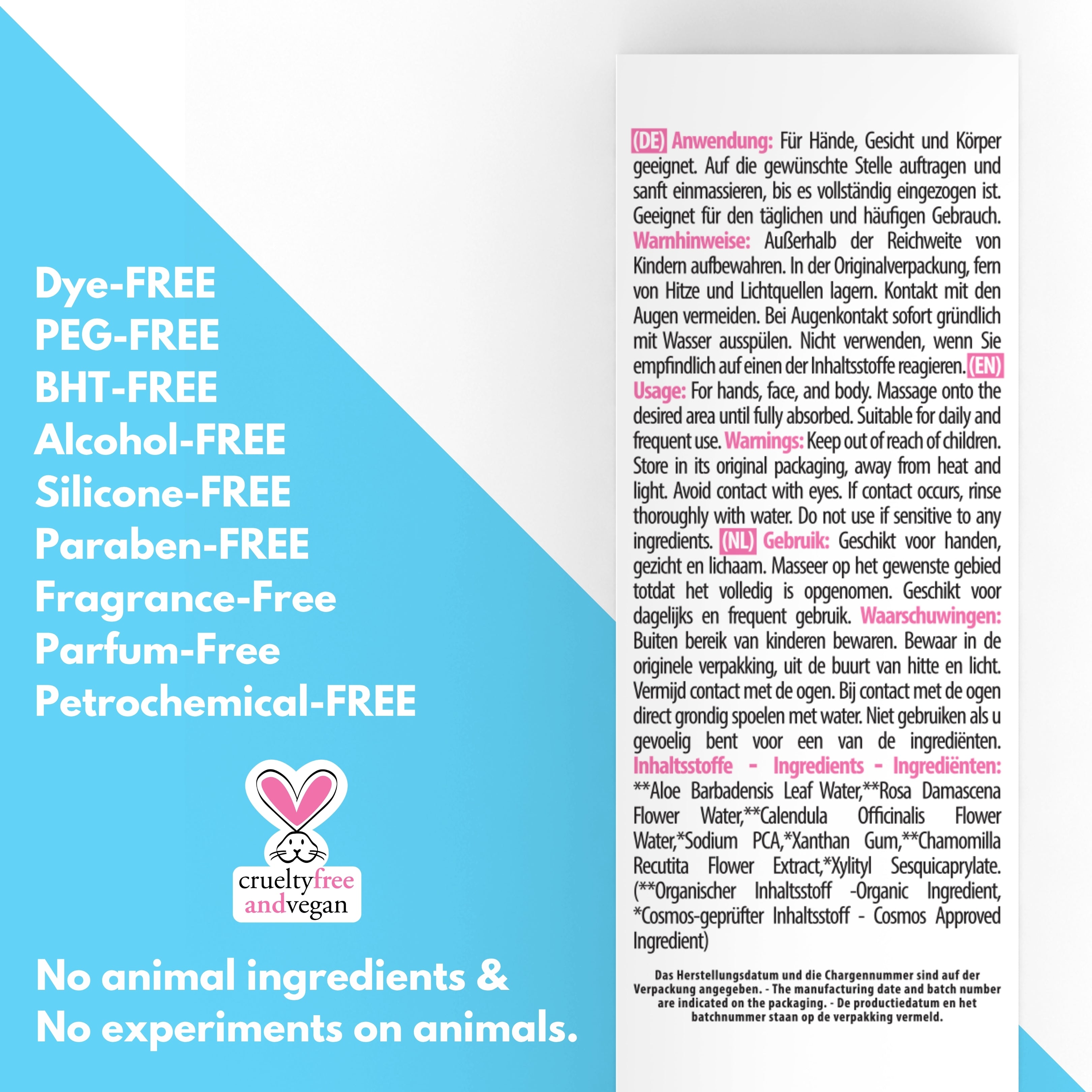 Minoris Baby Organic Hydrating Face & Body Gel | Natural Soothing Moisturizer for Newborns & Sensitive Skin (pH 5.5) — 200 ml