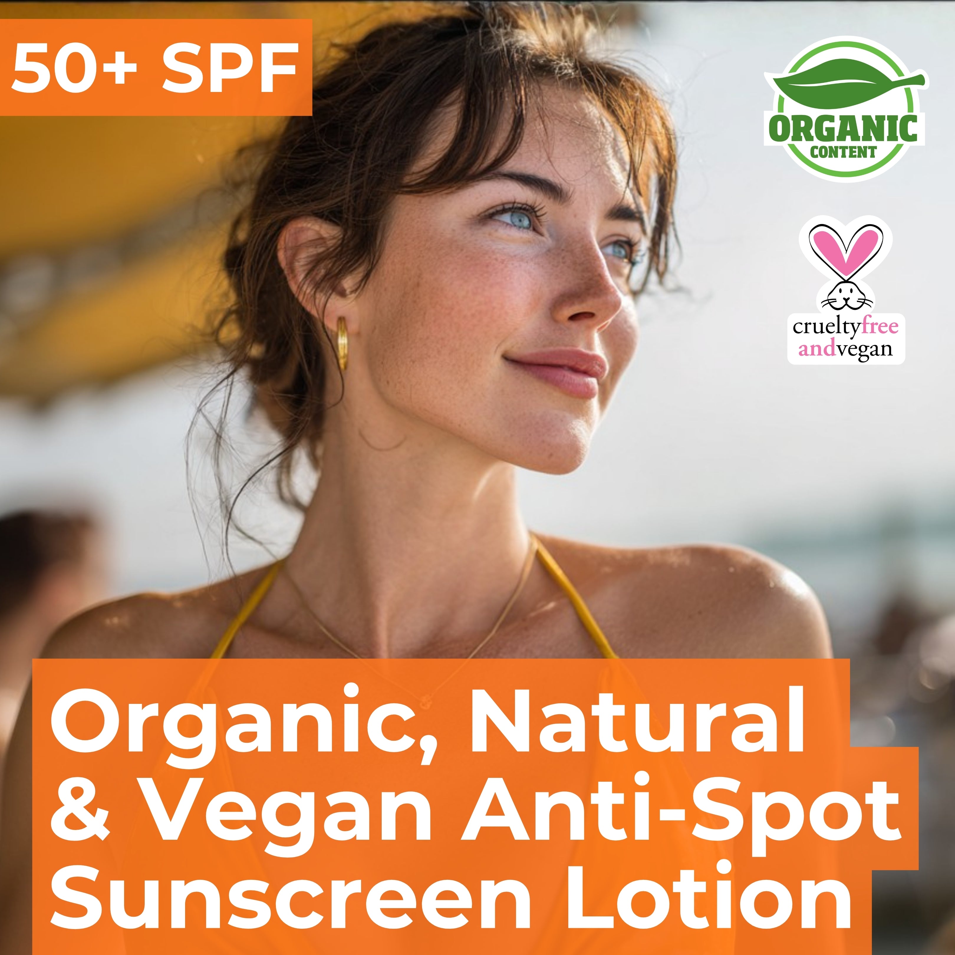 Minoris Anti-Spot Mineral Sunscreen Lotion SPF 50+ | Organic Dark Spot Prevention & Face Primer for Hyperpigmentation — 150 ml