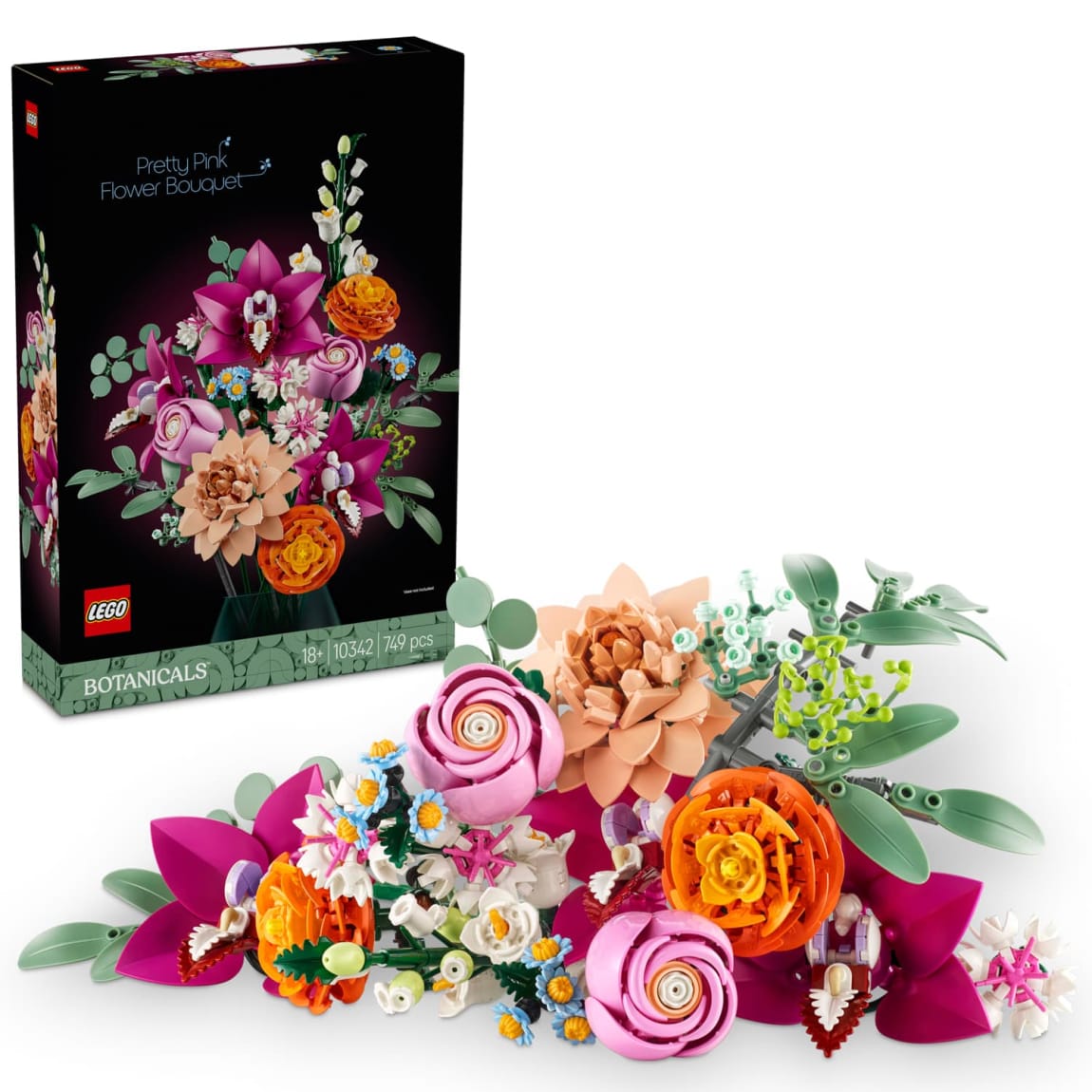 LEGO® - Pretty Pink Flower Bouquet - 10342