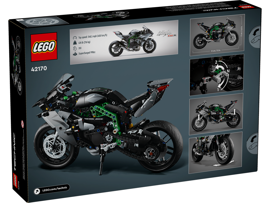LEGO® Icons - Kawasaki Ninja H2 Motorcycle - 42170