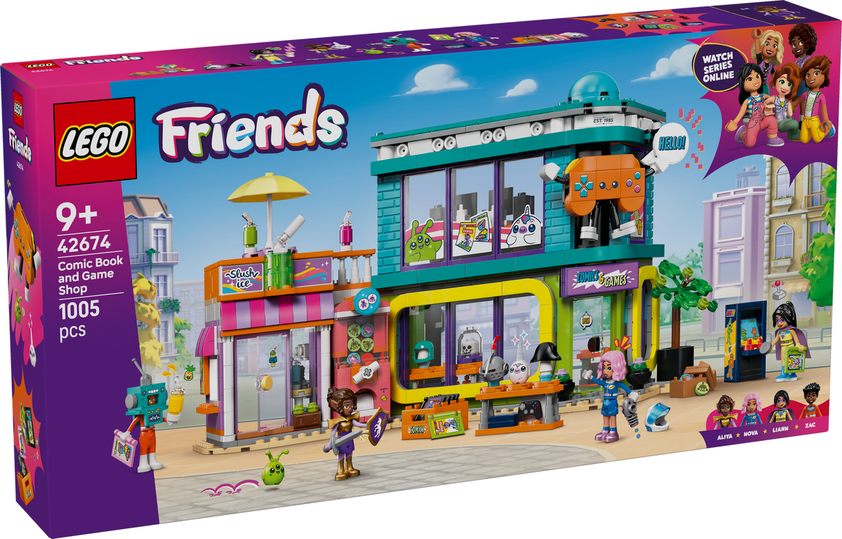 LEGO® - Comic Book and Game Store - 42674