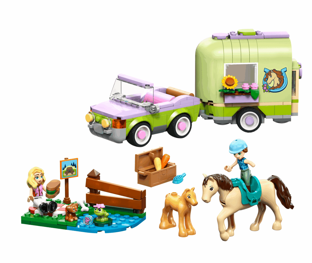 LEGO® - Horse & Baby Foal Trailer - 42695