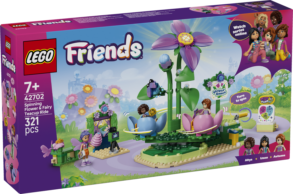 LEGO® - Spinning Flower & Fairy Teacup Ride - 42702