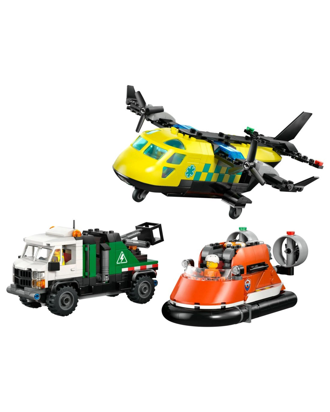 LEGO® - Airplane, Service Truck & Hovercraft Remix - 60505