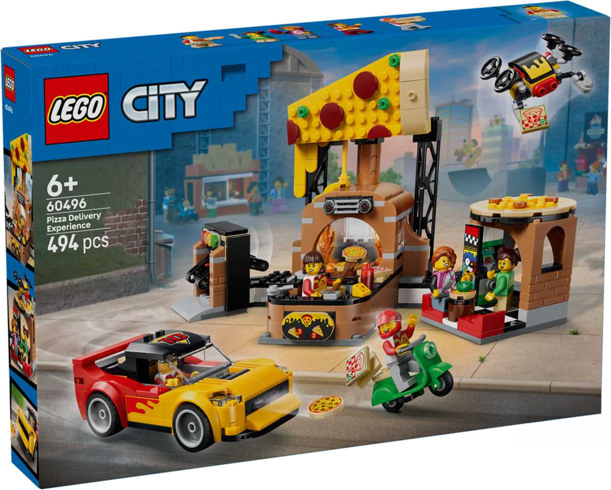 LEGO® - Pizza Delivery Experience with Vehicles - 60496