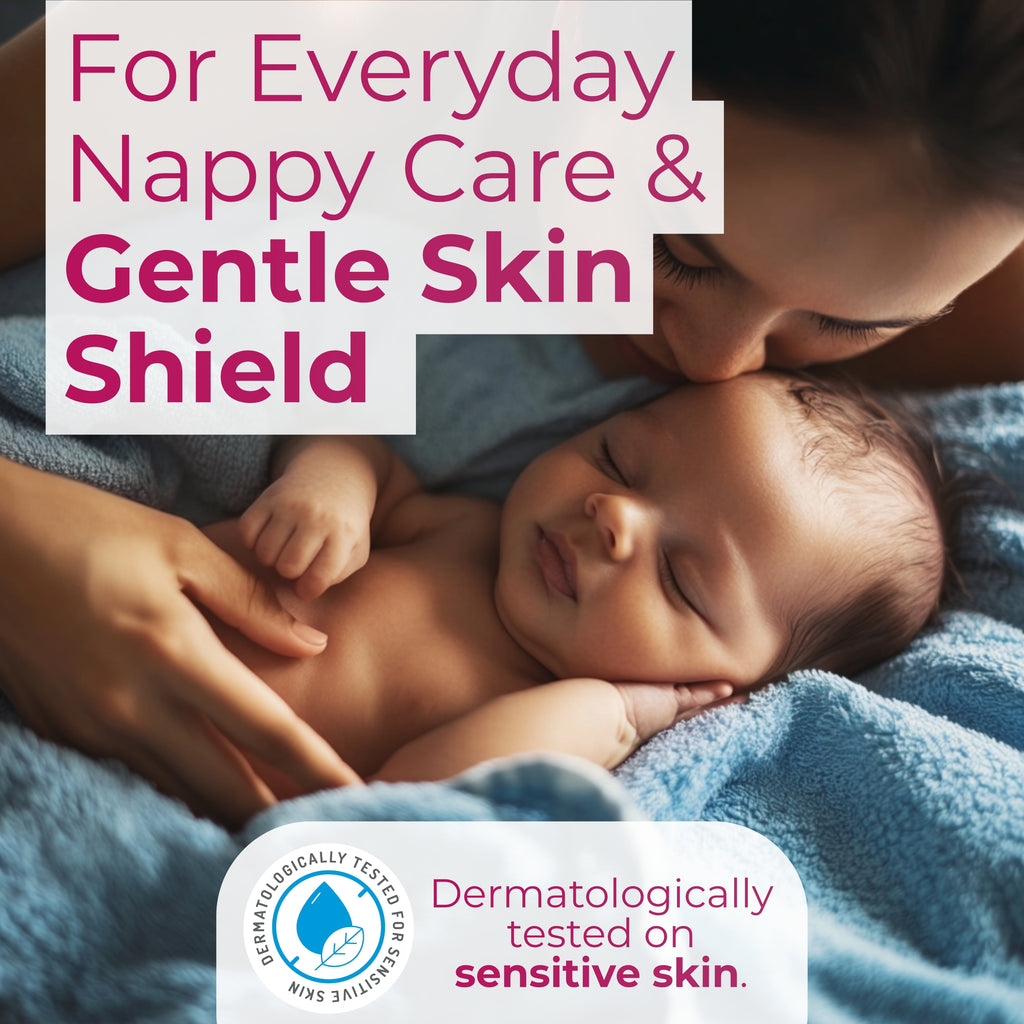Minoris Organic Nappy Rash Cream (55g) – Zinc Oxide Barrier Balm for Newborns & Sensitive Skin – Fragrance-Free, Vegan & Hypoallergenic