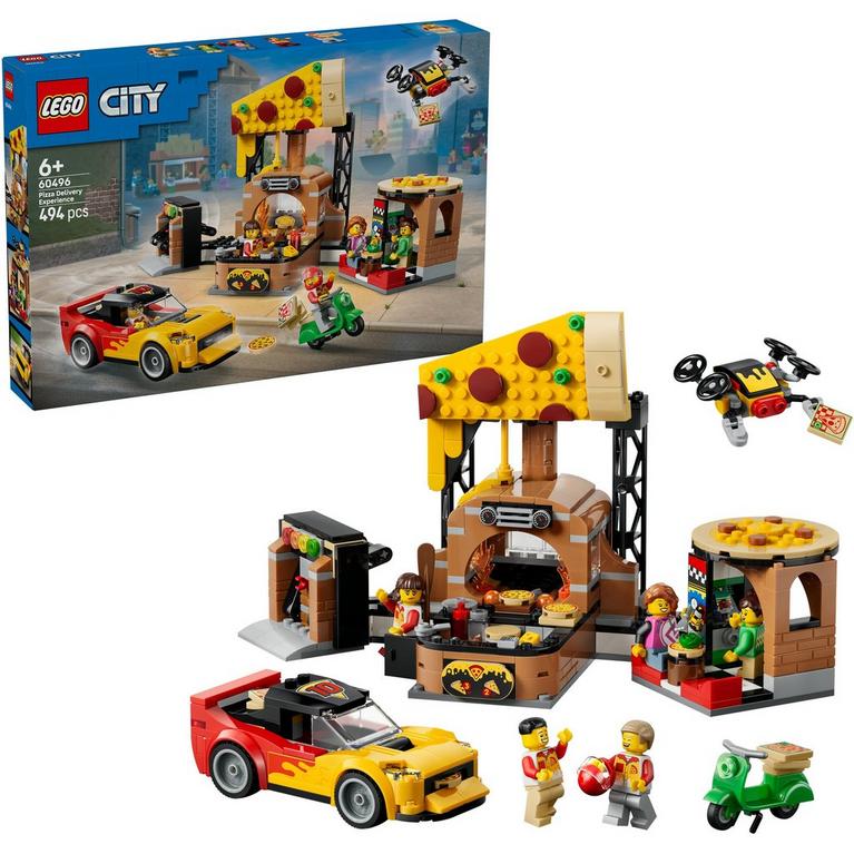 LEGO® - Pizza Delivery Experience with Vehicles - 60496