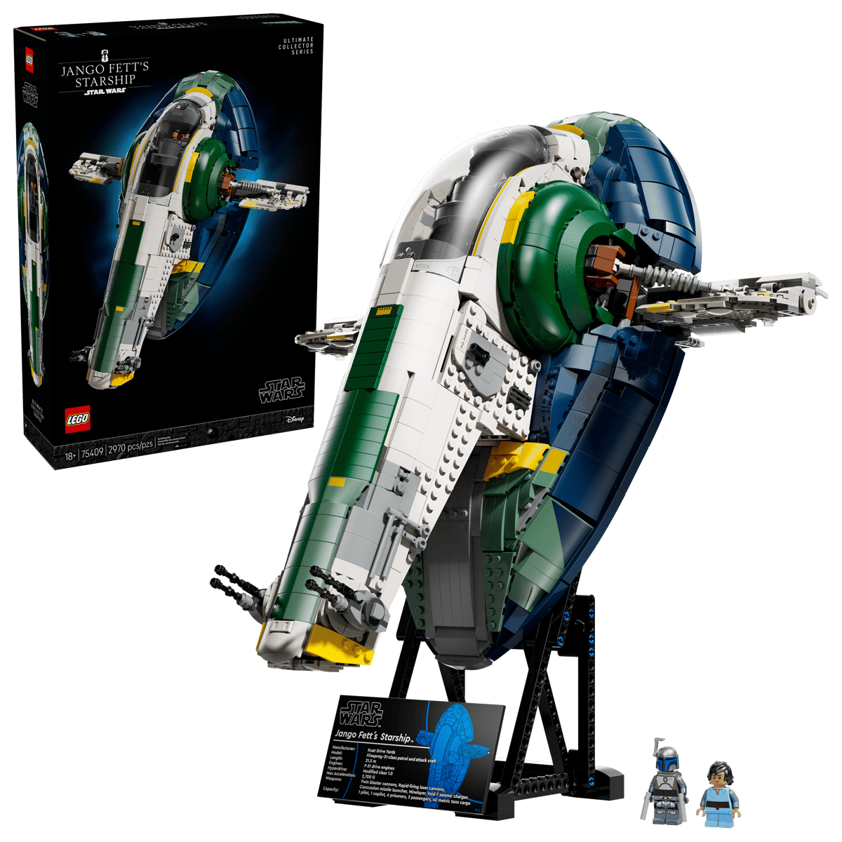 LEGO® - Jango Fett's Firespray-Class Starship - 75409