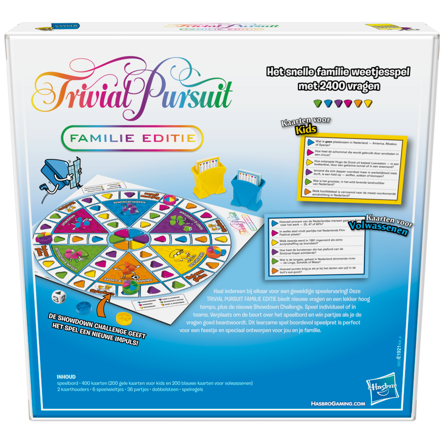 E19211041	Trivial Pursuit Family Edition (Language: Dutch)