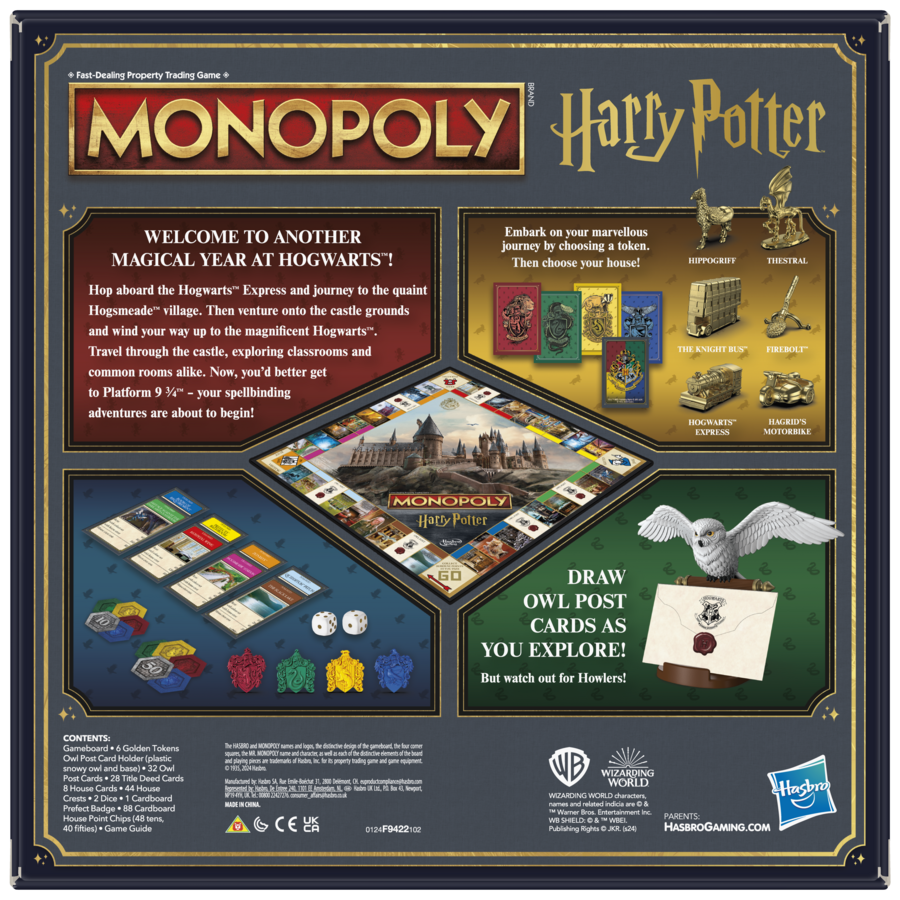 F94221020 Monopoly HARRY POTTER (Language: English)