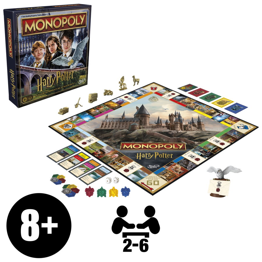 F94221020 Monopoly HARRY POTTER (Language: English)
