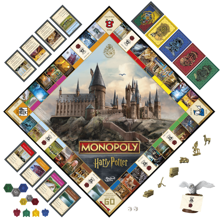 F94221020 Monopoly HARRY POTTER (Language: English)