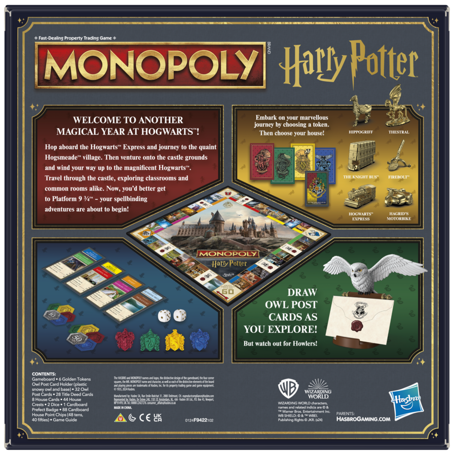 F94221040	Monopoly HARRY POTTER (Language: Dutch)
