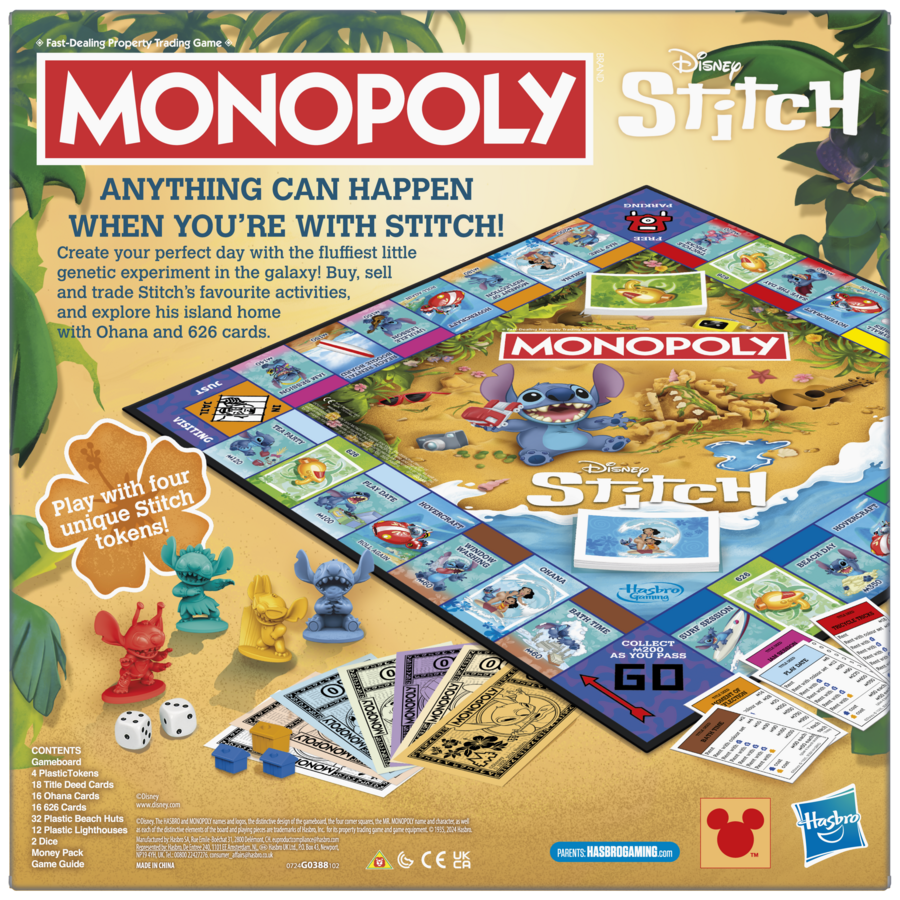 G03881022	Monopoly Disney Stitch Edition (Language: English)
