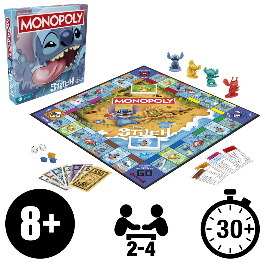 G03881022	Monopoly Disney Stitch Edition (Language: English)