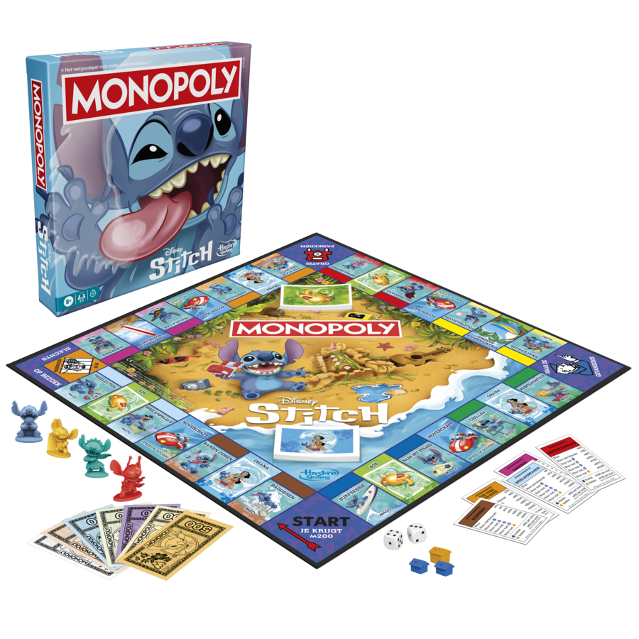 G03881042 Monopoly Disney Stitch Edition (Language: Dutch)