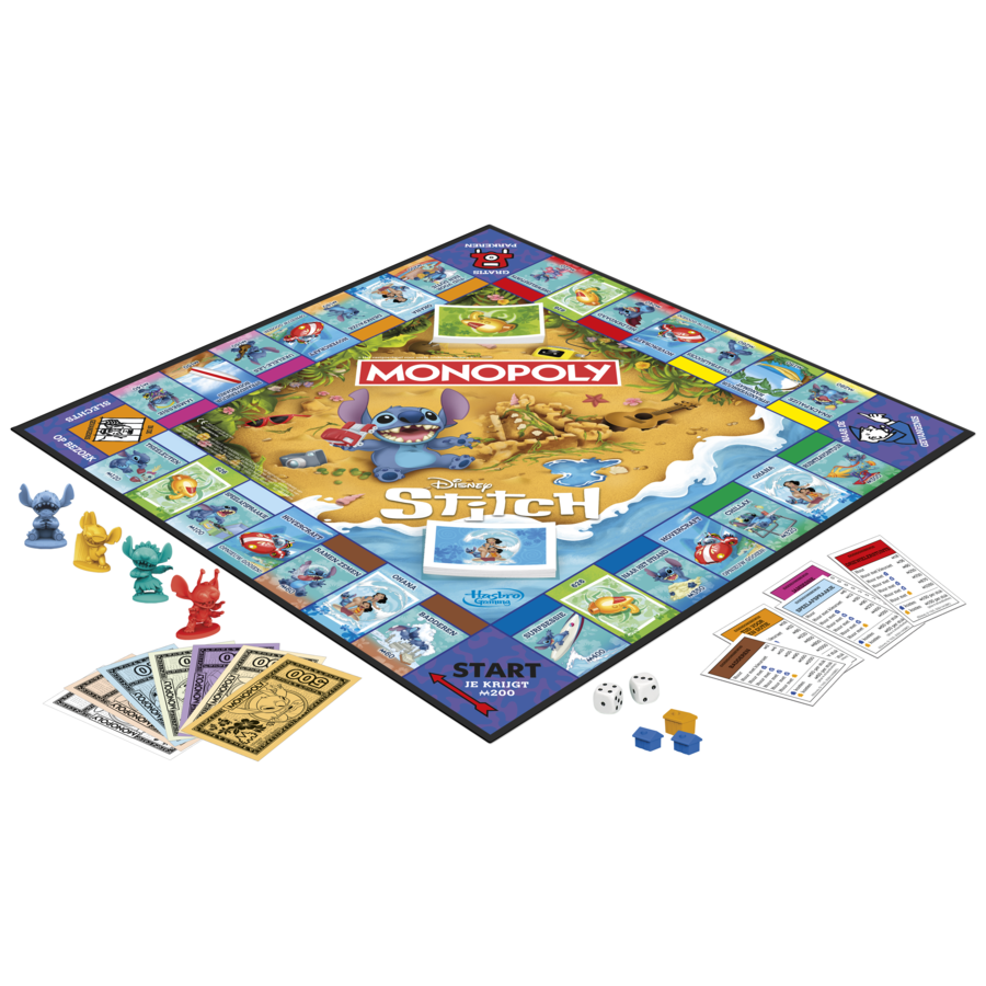 G03881042 Monopoly Disney Stitch Edition (Language: Dutch)