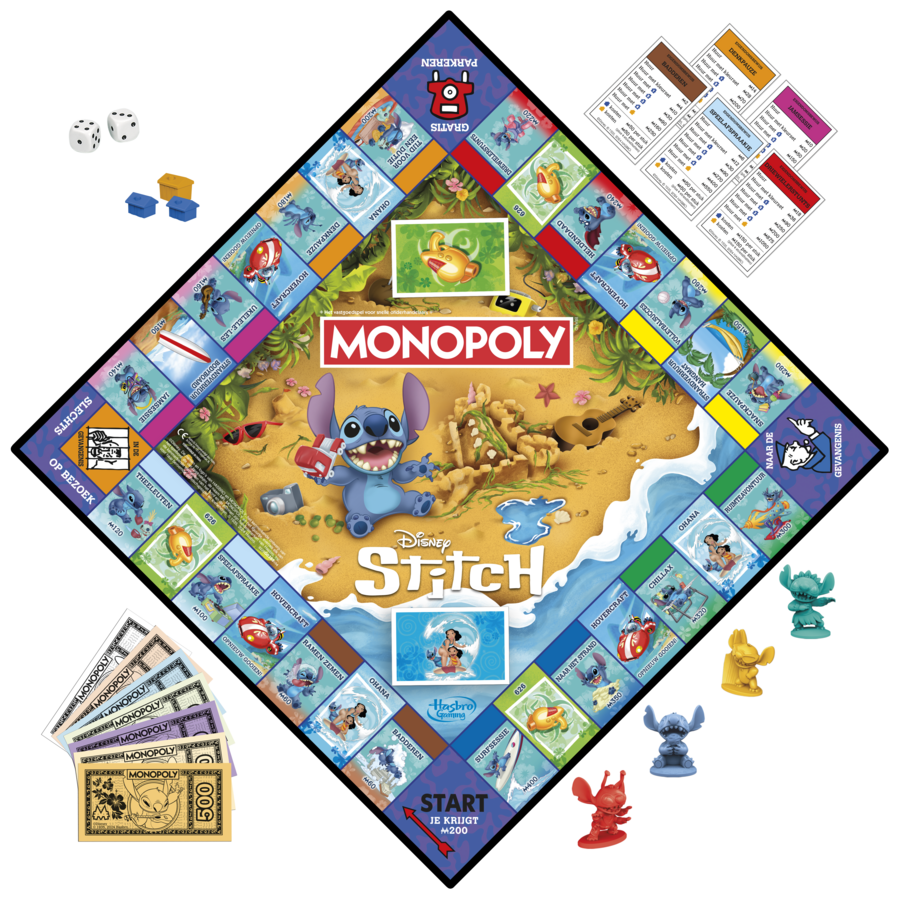G03881042 Monopoly Disney Stitch Edition (Language: Dutch)
