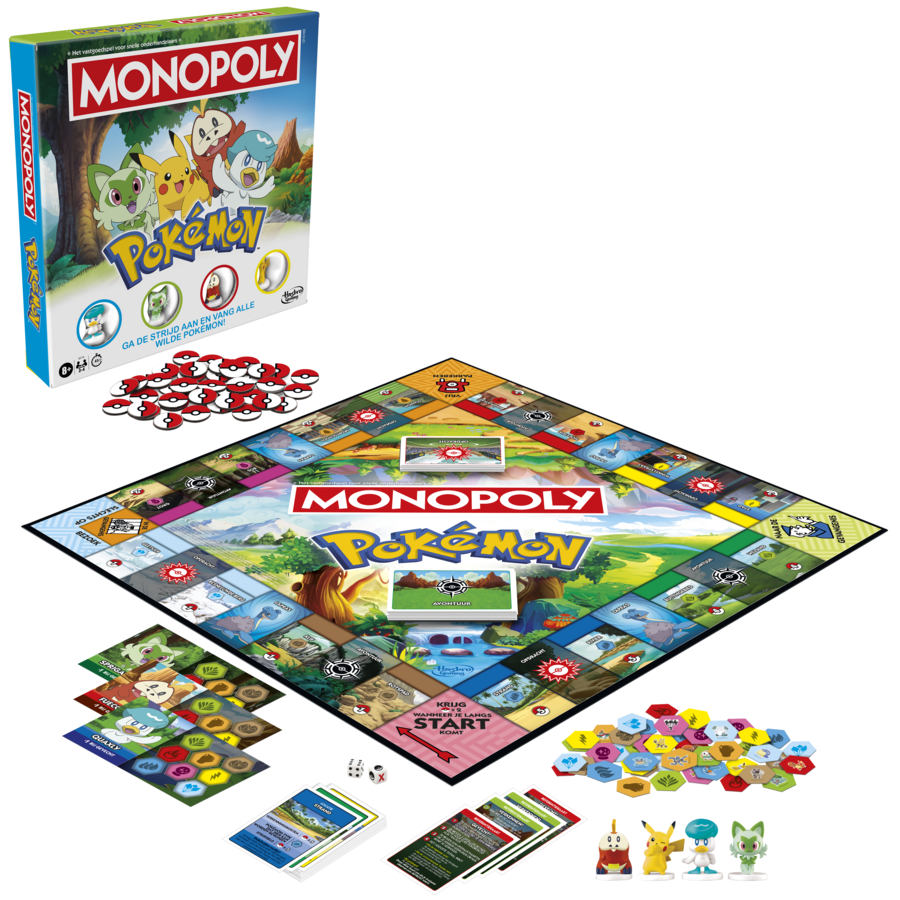 G07161041	Monopoly Pokémon Edition (Language: Dutch)