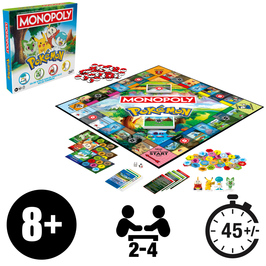 G07161041	Monopoly Pokémon Edition (Language: Dutch)