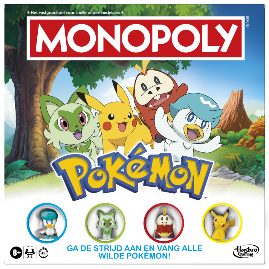 G07161041	Monopoly Pokémon Edition (Language: Dutch)