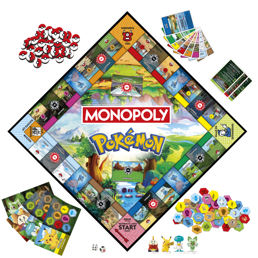 G07161041	Monopoly Pokémon Edition (Language: Dutch)