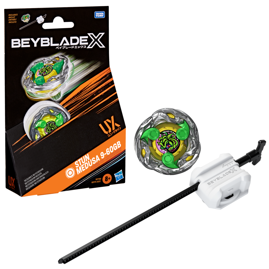 G2738ES00	Beyblade X Stun Medusa 9-60GB UX Starter Pack Set