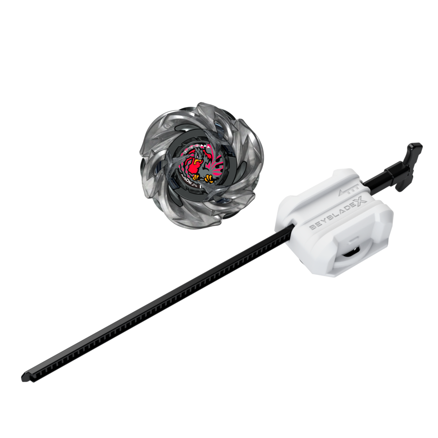 G2739ES00 Beyblade X Rudder Phoenix 4-70LF UX Starter Pack Set