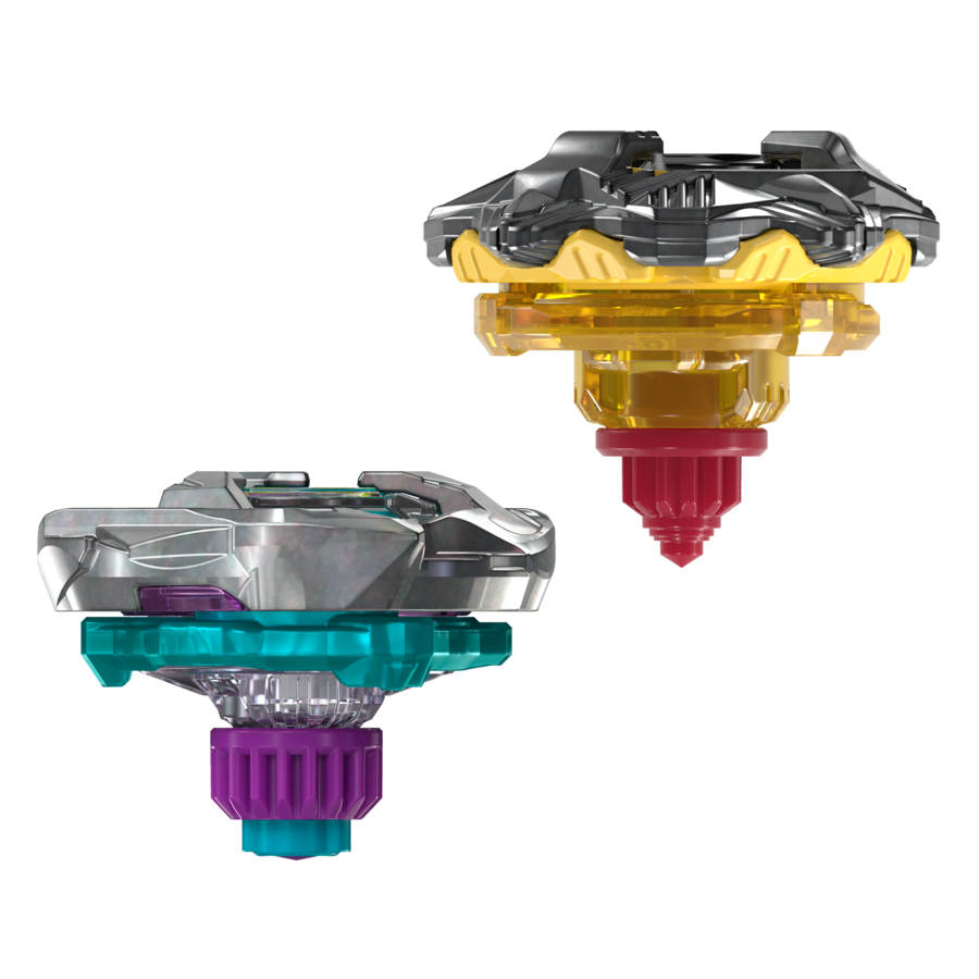 G2754ES00	Beyblade X Calibur Samurai 6-70M BX & Obsidian Shell 3-85S BX Dual Pack Set