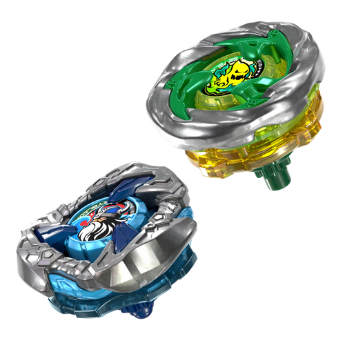 G2755ES00	Beyblade X Circle Ghost 4-60LR UX & Hack Viking 4-55O UX Dual Pack Set