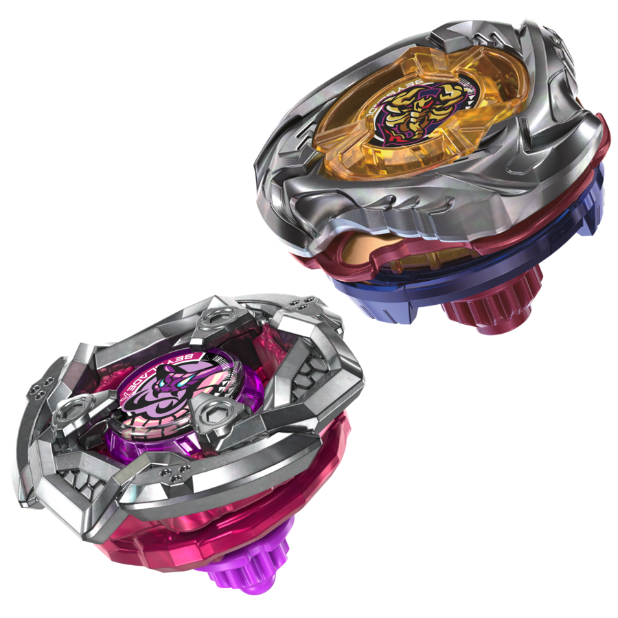 G2758ES00	Beyblade X Spear Scorpio 0-70Z UX & Tail Viper 3-85LO BX Dual Pack Set