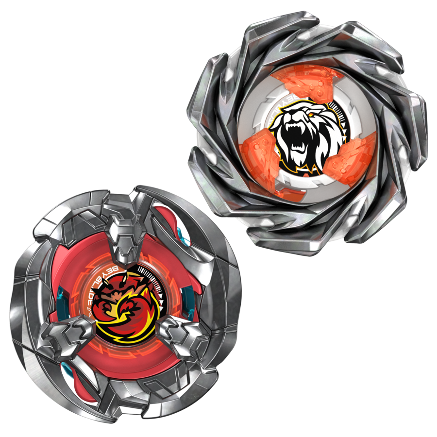G2759ES00	Beyblade X Clamp Crab 9-65S BX & Crest Leon 4-55A UX Dual Pack Set