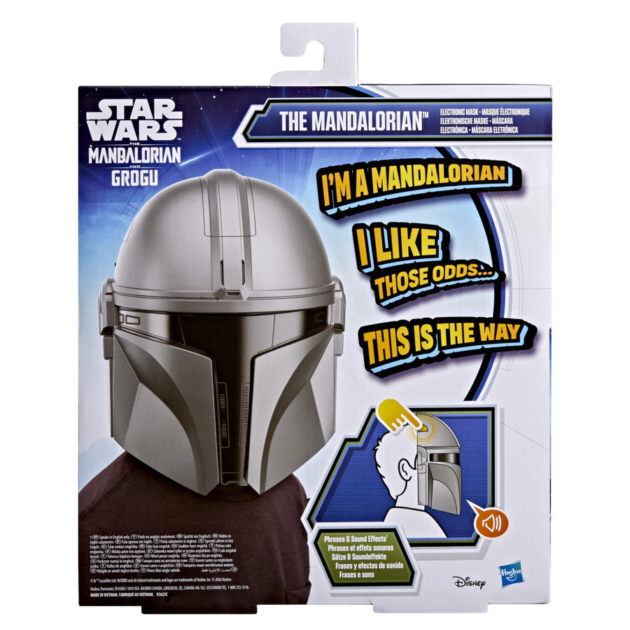 G28395L00 Star Wars The Mandalorian Electronic Mask