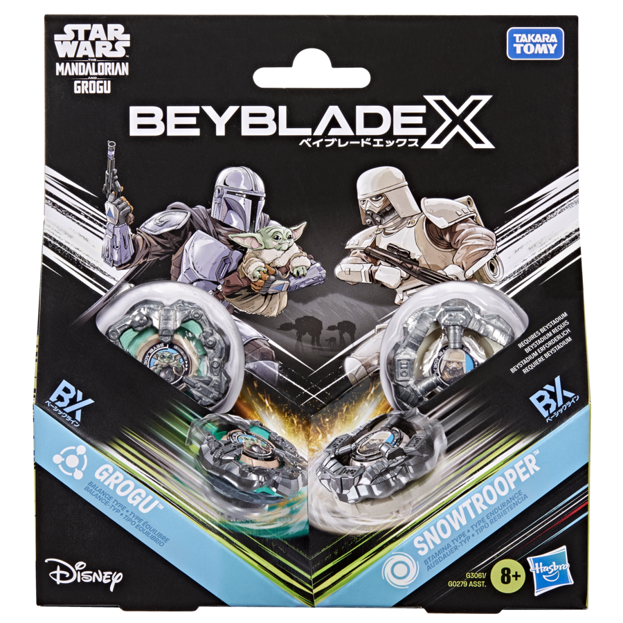 G3061ES00	Beyblade X and Star Wars Collab Grogu vs Snowtrooper