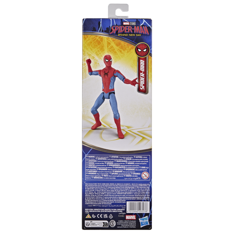 G34015L00	Marvel Spider-Man Brand New Day Titan Series Spider-Man