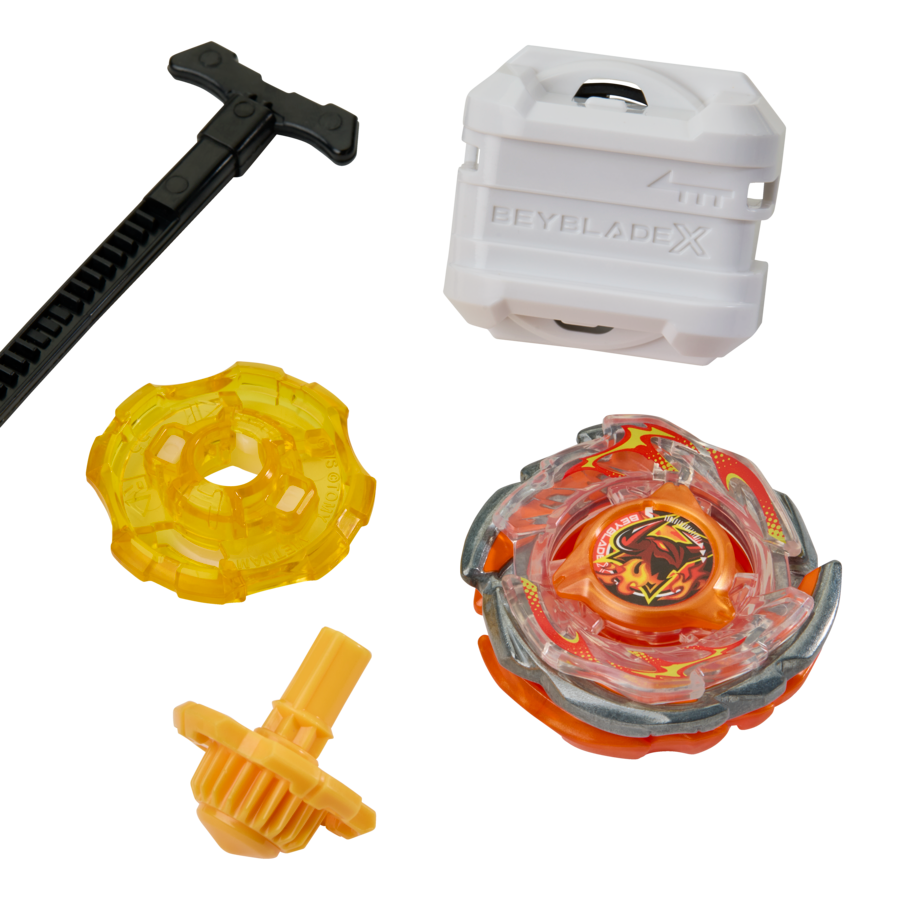 G4562ES00 Beyblade X Rage Ragna FE 4-55Y CX Infinity Starter Pack Set