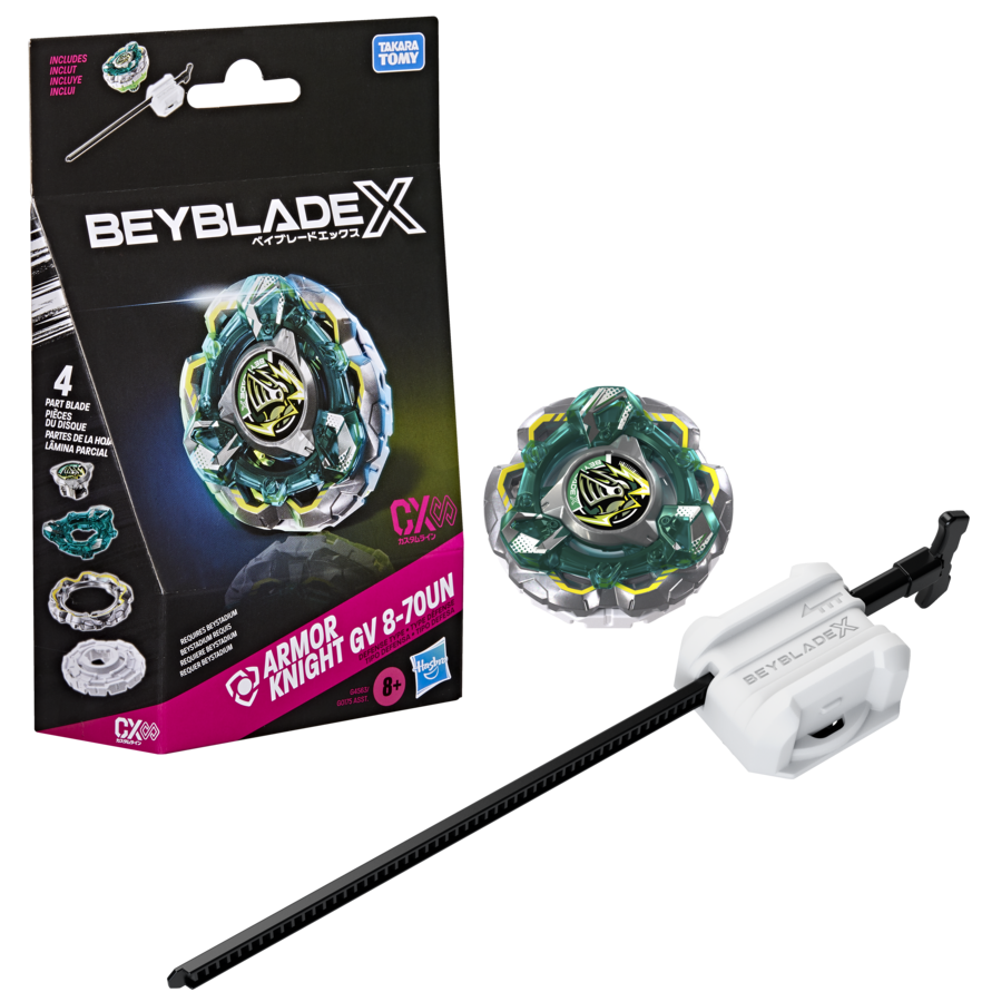 G4563ES00	Beyblade X Fortress (Armor) Knight GV 8-70UN CX Infinity Starter Pack Set