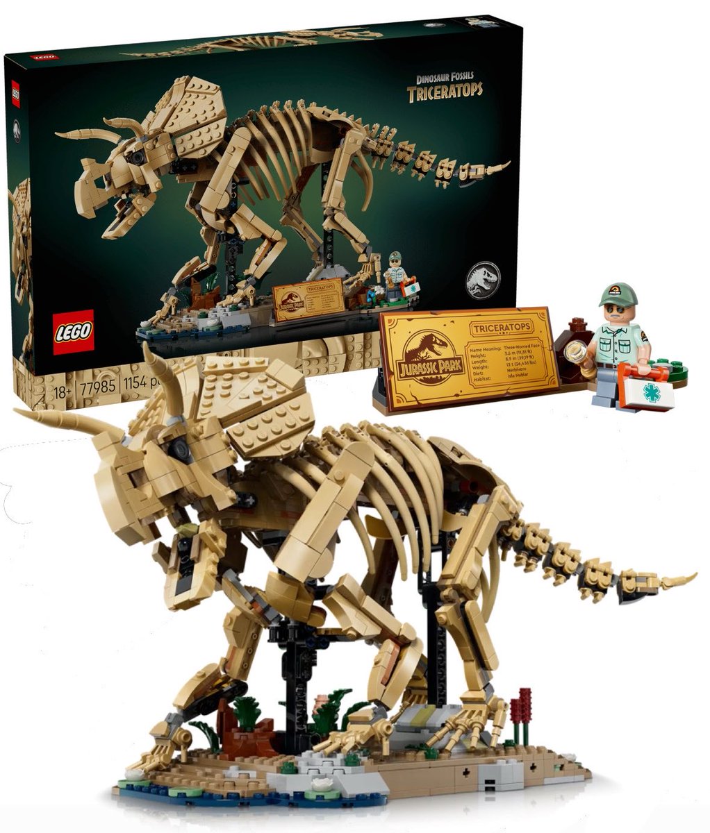 LEGO® - Dinosaur Fossils: Triceratops - 77985