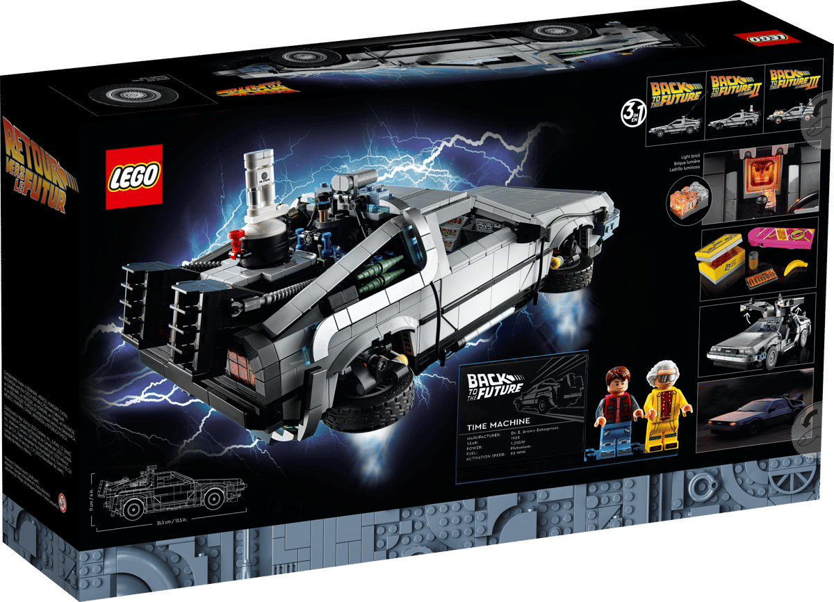 LEGO® Icons - Back to the Future Time Machine - 10300