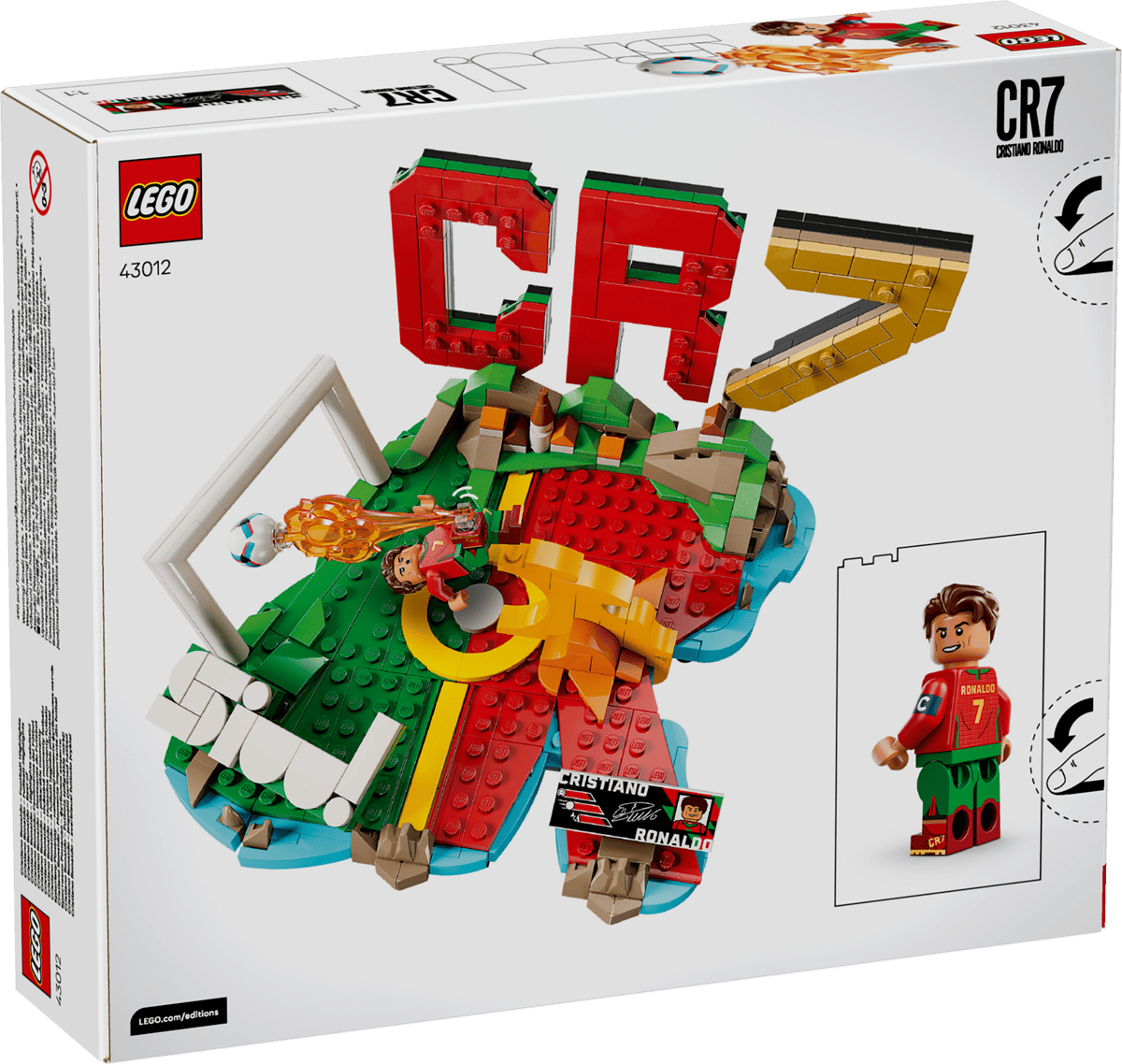 LEGO Editions - Cristiano Ronaldo – Football Highlights - 43012