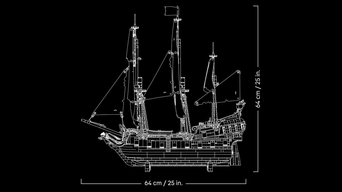 LEGO® Icons - Captain Jack Sparrow's Pirate Ship - 10365