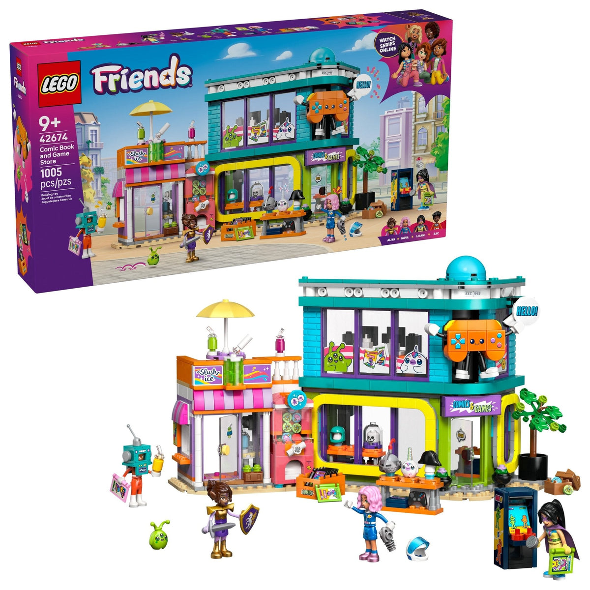 LEGO® - Comic Book and Game Store - 42674