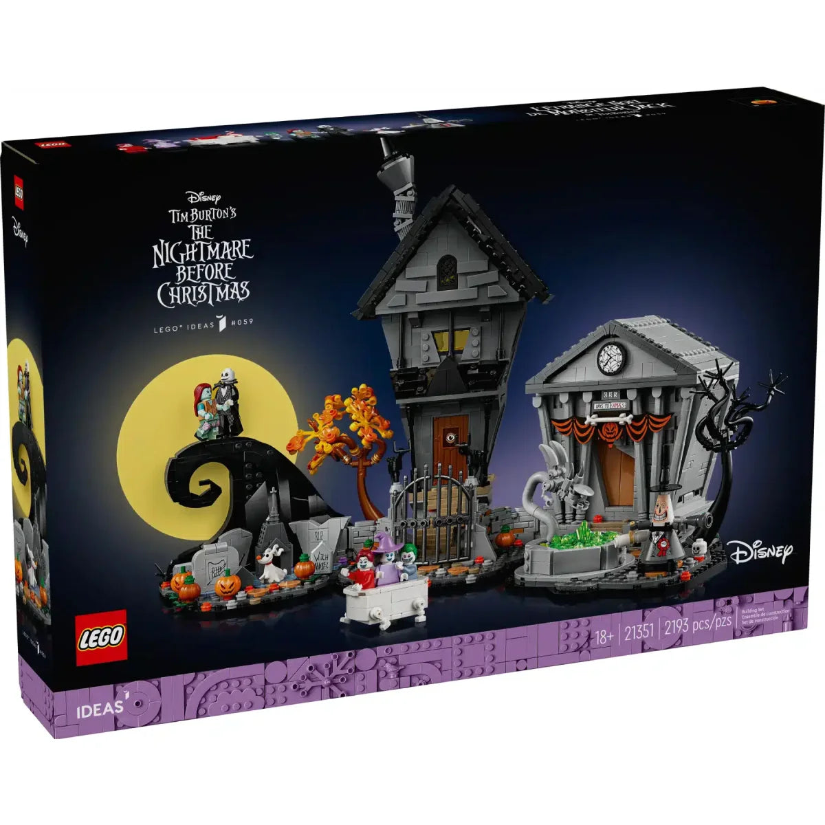 LEGO® - Disney Tim Burton's The Nightmare Before Chr - 21351