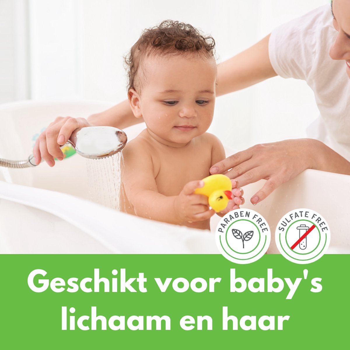 Minoris 400ml Organic Baby Shampoo & Body Wash – Ultra-Gentle Cradle Cap Care for Newborns – Tear-Free, pH 5.5, Sulfate-Free